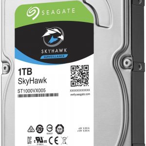 1 TB SEAGATE 3.5 SKYHAWK SATA3 SV35 5900RPM 64MB 7/24 GUVENLIK ST1000VX005 (RESMI DIST GARANTILI)