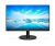 23.8 PHILIPS 242V8LA/00 4MS 75MHZ 1XVGA 1XHDMI 1XDP FHD 1920X1080 HOPARLÖR FLICKER-FREE DÜŞÜK MAVİ IŞIK VESA SİYAH